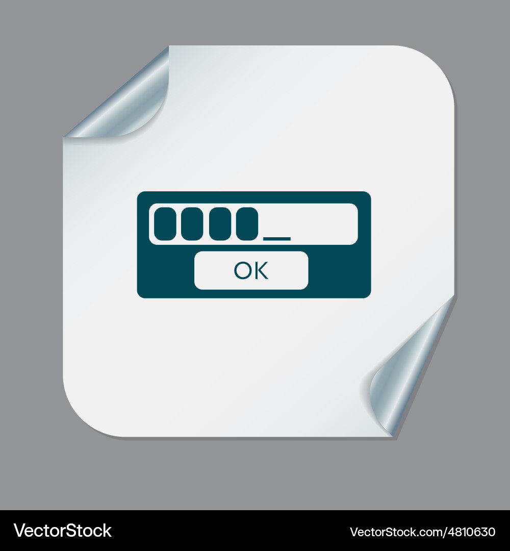 Web-interface Vector Image