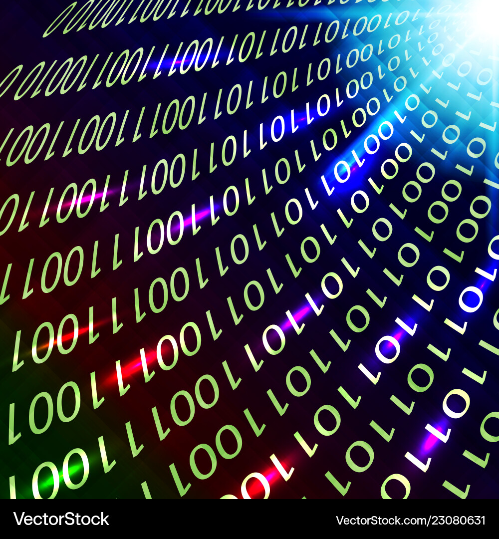Abstrakter Design-binary Code 3d Hintergrund Abstrakter Design-binary Code 3d Hintergrund Vektorbild