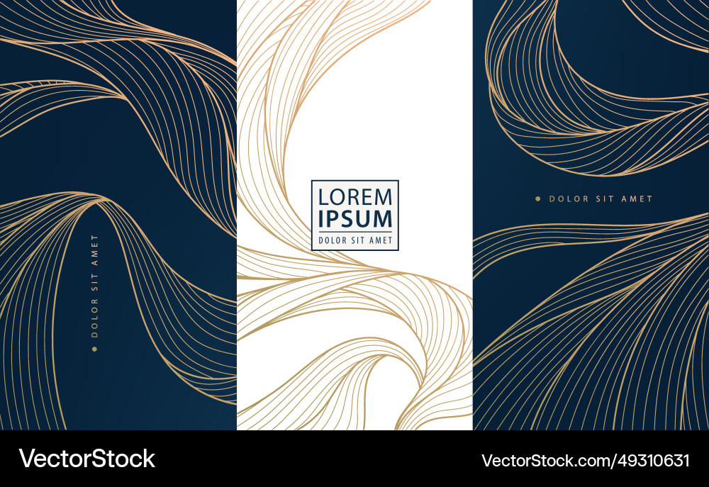 Set of collection design elements labels Set of collection design elements labels vector image