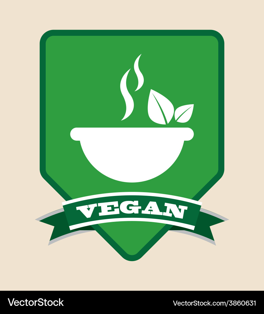Vegan menu Royalty Free Vector Image - VectorStock