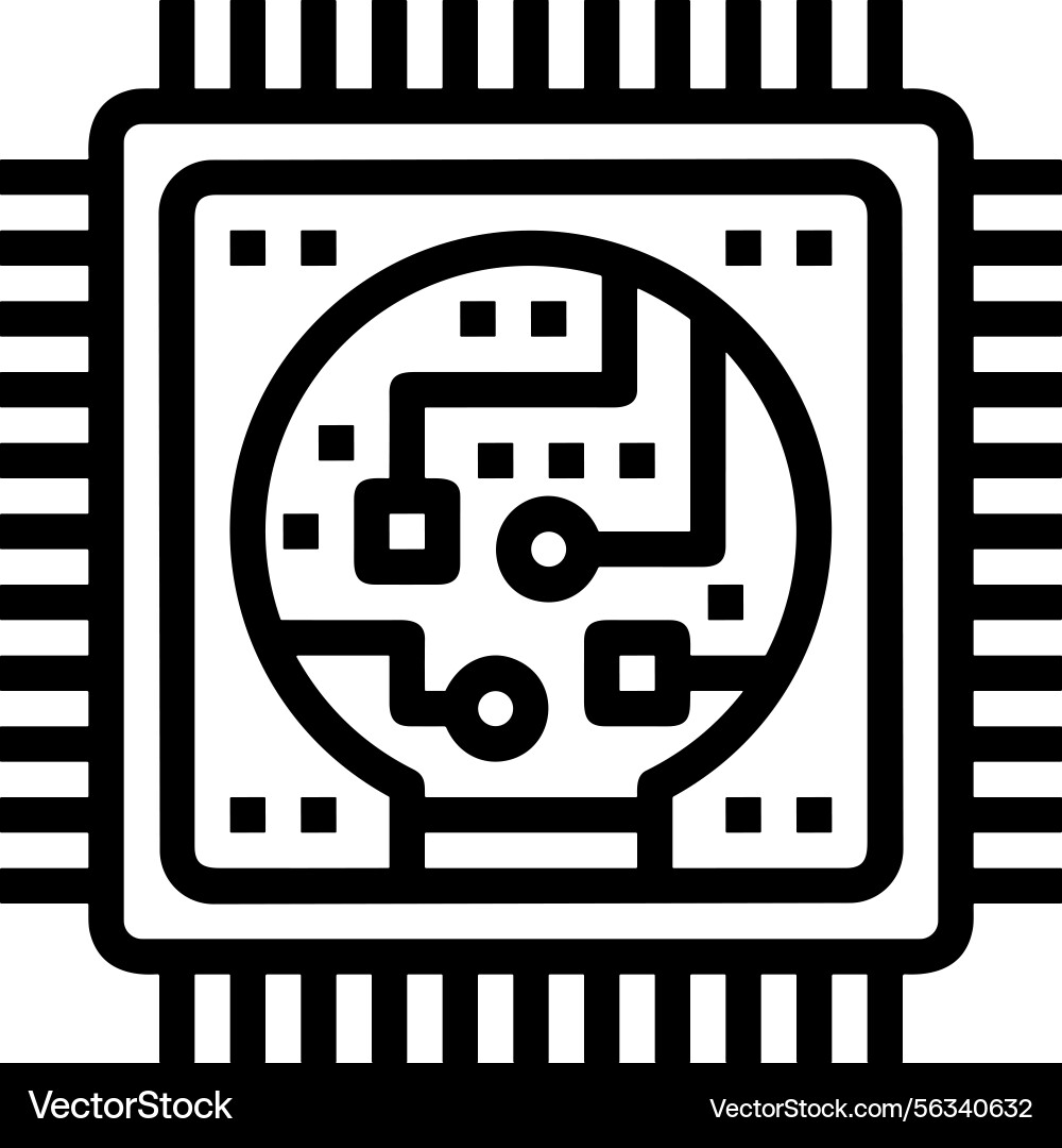 Computer icon symbol image Vector Image