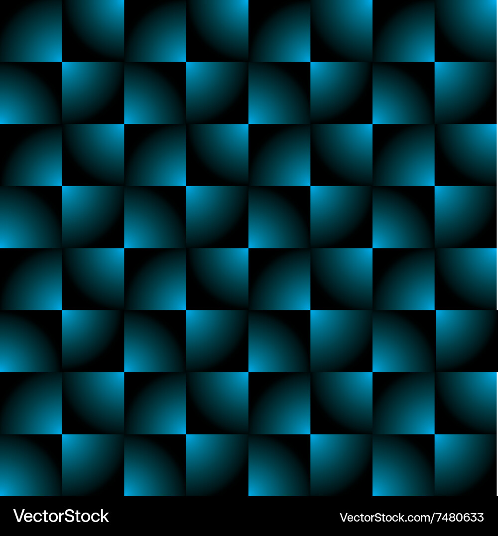 Blue Gradient Square Pattern vector image