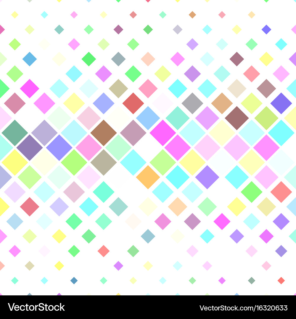 Colorful square pattern background - from vector image