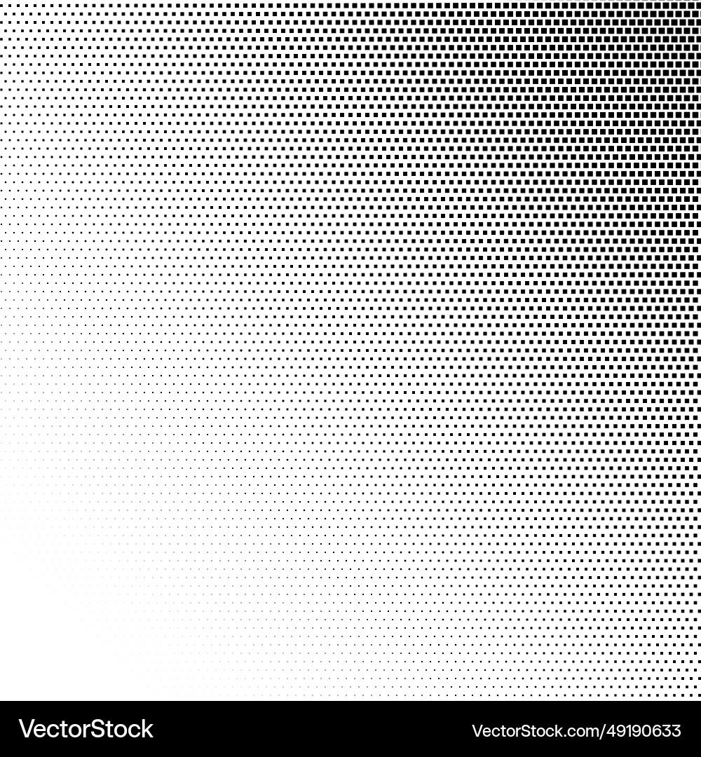 Corner with a halftone raster gradient pattern Corner with a halftone raster gradient pattern vector image