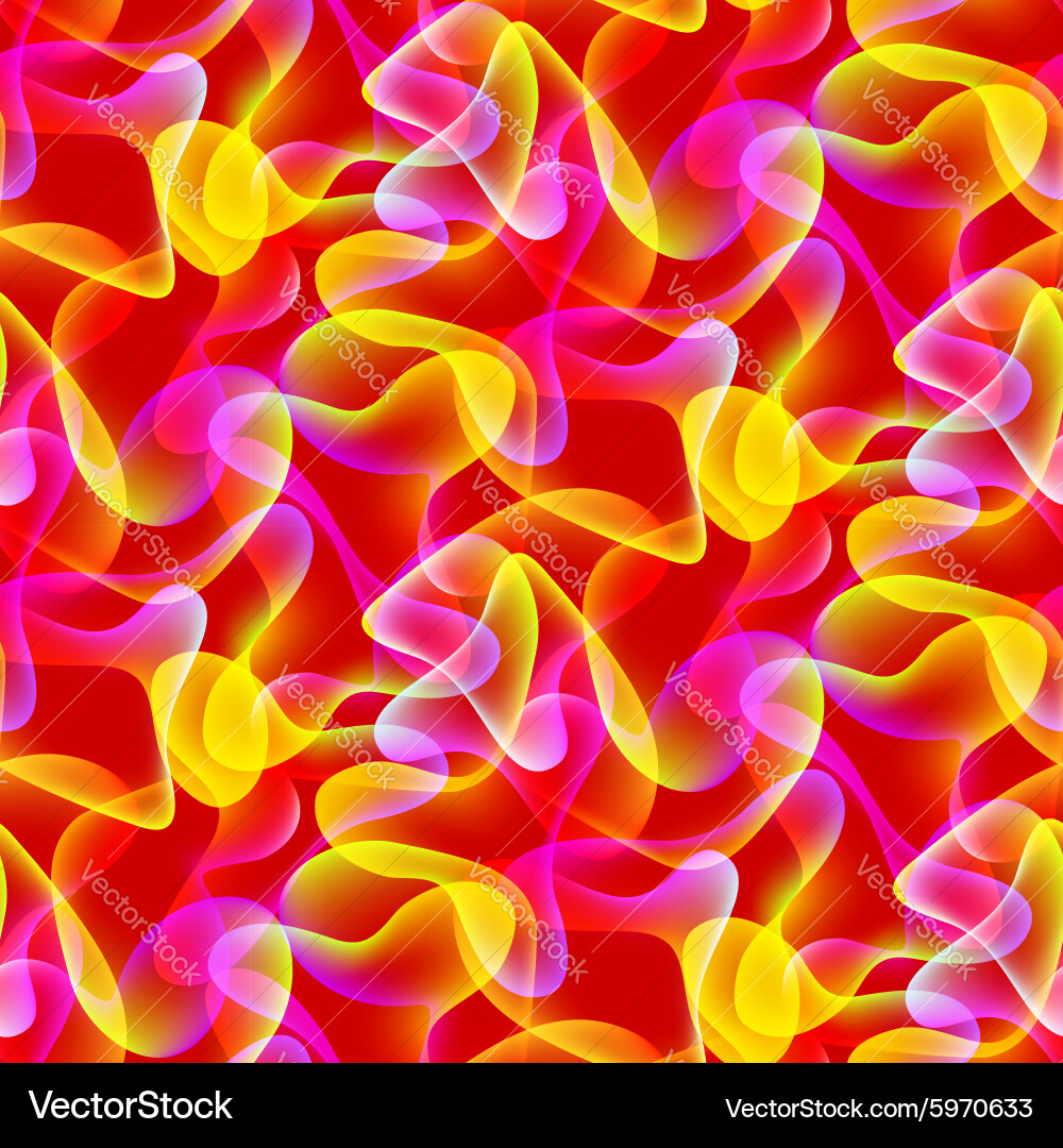 Dynamic Red Abstract Pattern vector image