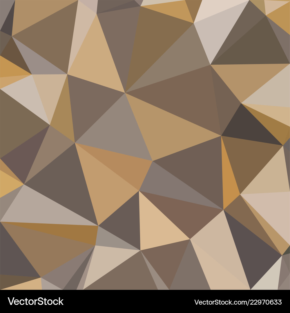 Gold triangular low poly mosaic abstract pattern Gold triangular low poly mosaic abstract pattern vector image