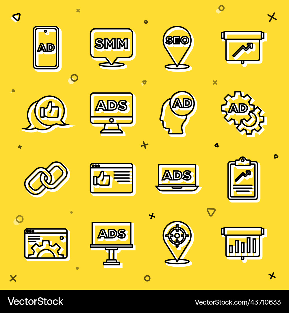Set line board with graph chart clipboard Set line board with graph chart clipboard vector image