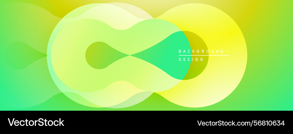 Abstract gradient shapes overlap creating dynamic Abstract gradient shapes overlap creating dynamic vector image