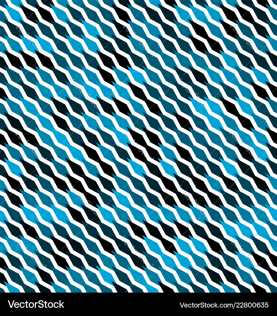 Angular blue pattern the colors of shapes Angular blue pattern the colors of shapes Vector Image