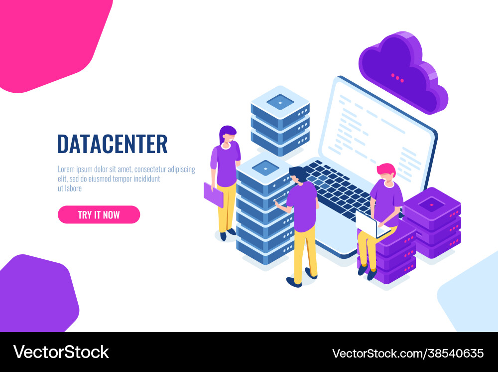 Cloud data storage remote backup files Cloud data storage remote backup files vector image