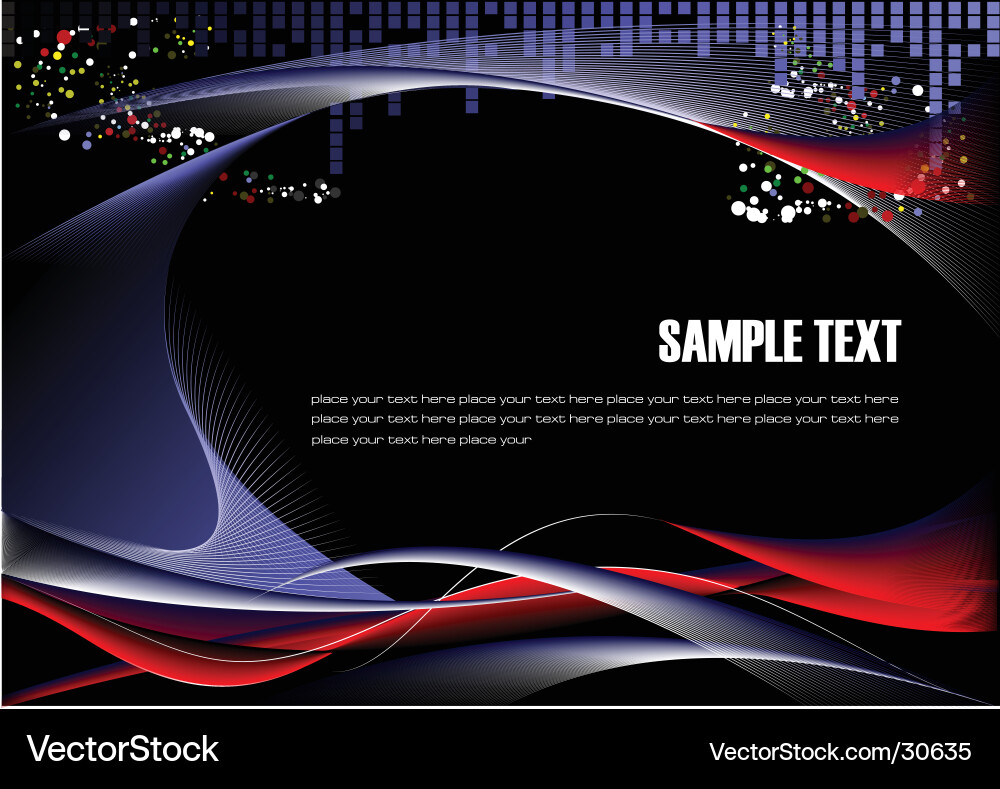 Futuristic display background Vector Image