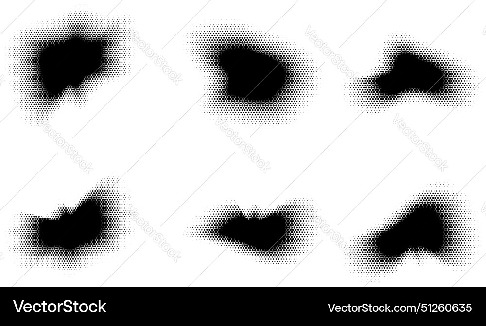 Halftone hexagon pattern reprographic technique Halftone hexagon pattern reprographic technique Vector Image