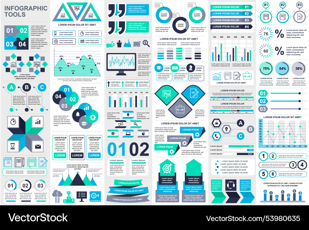 Infographic elements data visualization design Infographic elements data visualization design vector image
