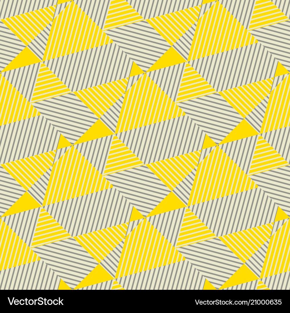 Lines and triangles geometric seamless pattern Lines and triangles geometric seamless pattern vector image