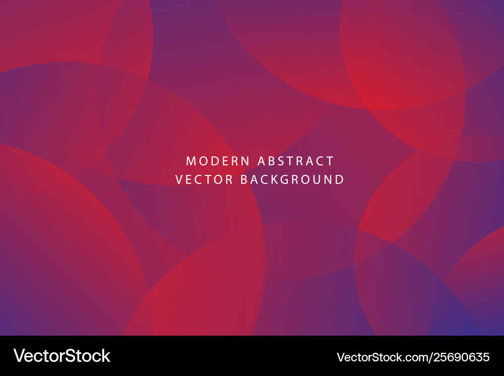 Modern dynamic circle background vector image
