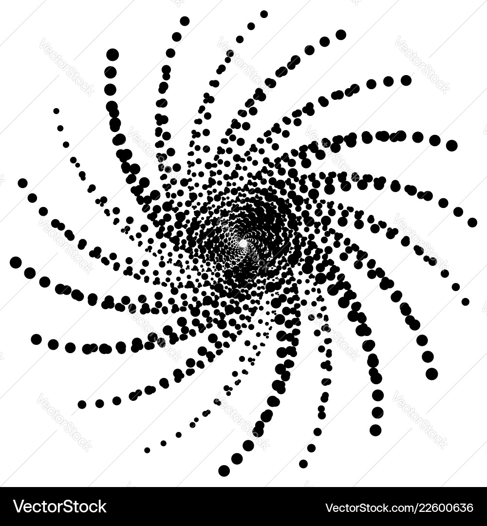 Artistic circular concentric design element Artistic circular concentric design element vector image