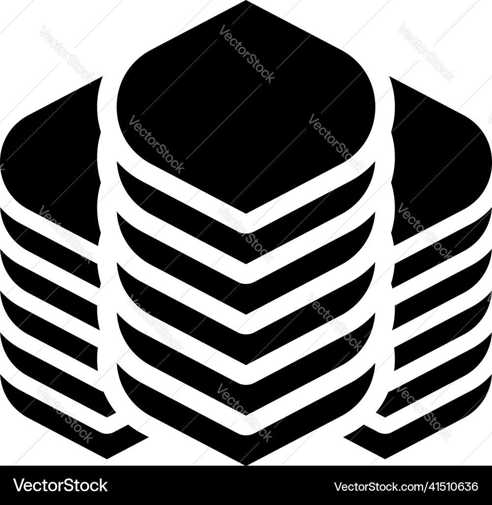 Datacenter hdd hard disk drive webhosting icon Datacenter hdd hard disk drive webhosting icon vector image