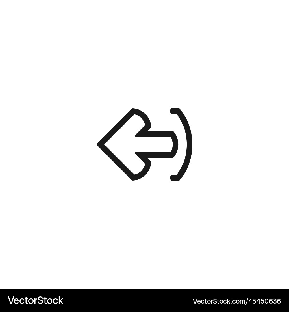 Exit or logout log off icon isolated on white Exit or logout log off icon isolated on white vector image