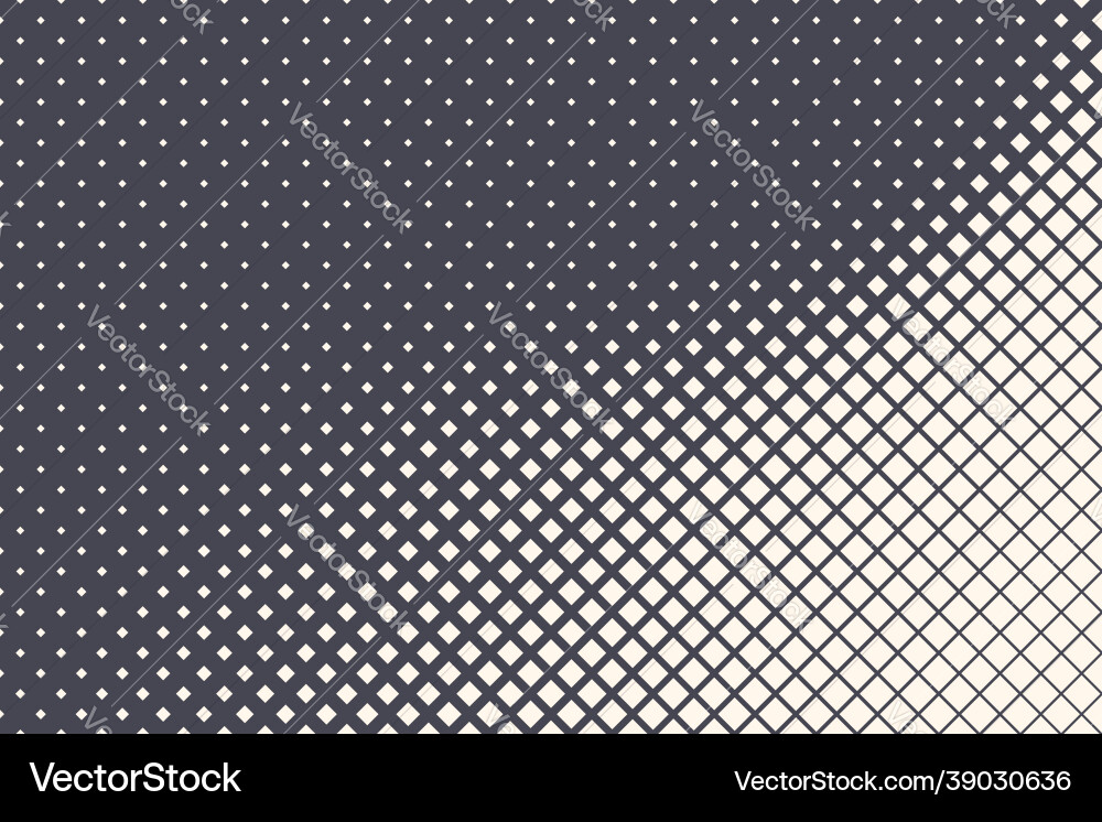 Retro Halftone Geometric Pattern Vector Image