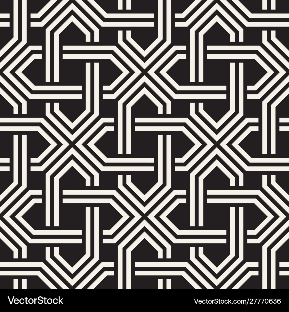 Seamless pattern abstract geometric lattice Seamless pattern abstract geometric lattice vector image