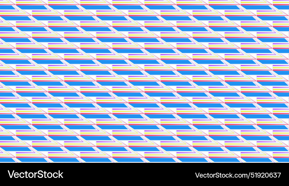 Abstract geometric pattern design vector image