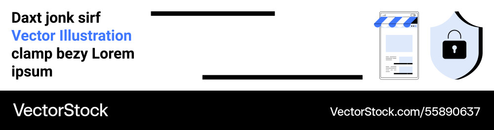 Document protection with security shield and file Document protection with security shield and file vector image