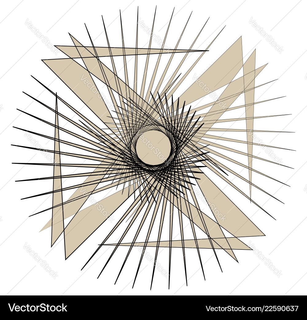Geometric edgy random shape abstract textured Geometric edgy random shape abstract textured vector image