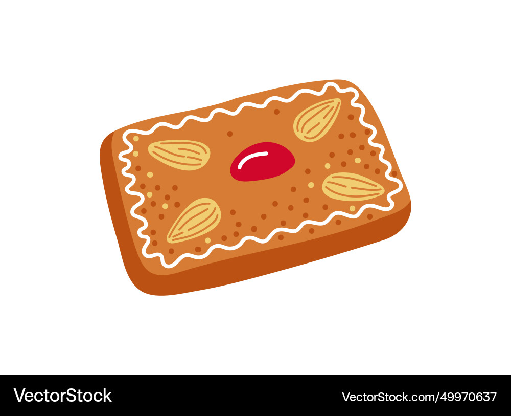 Gingerbread cookies in diffent form Gingerbread cookies in diffent form vector image