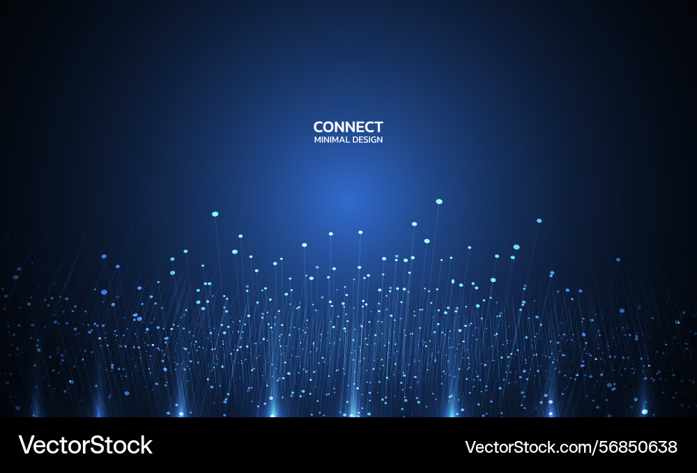 Abstract technology background with big data Abstract technology background with big data vector image