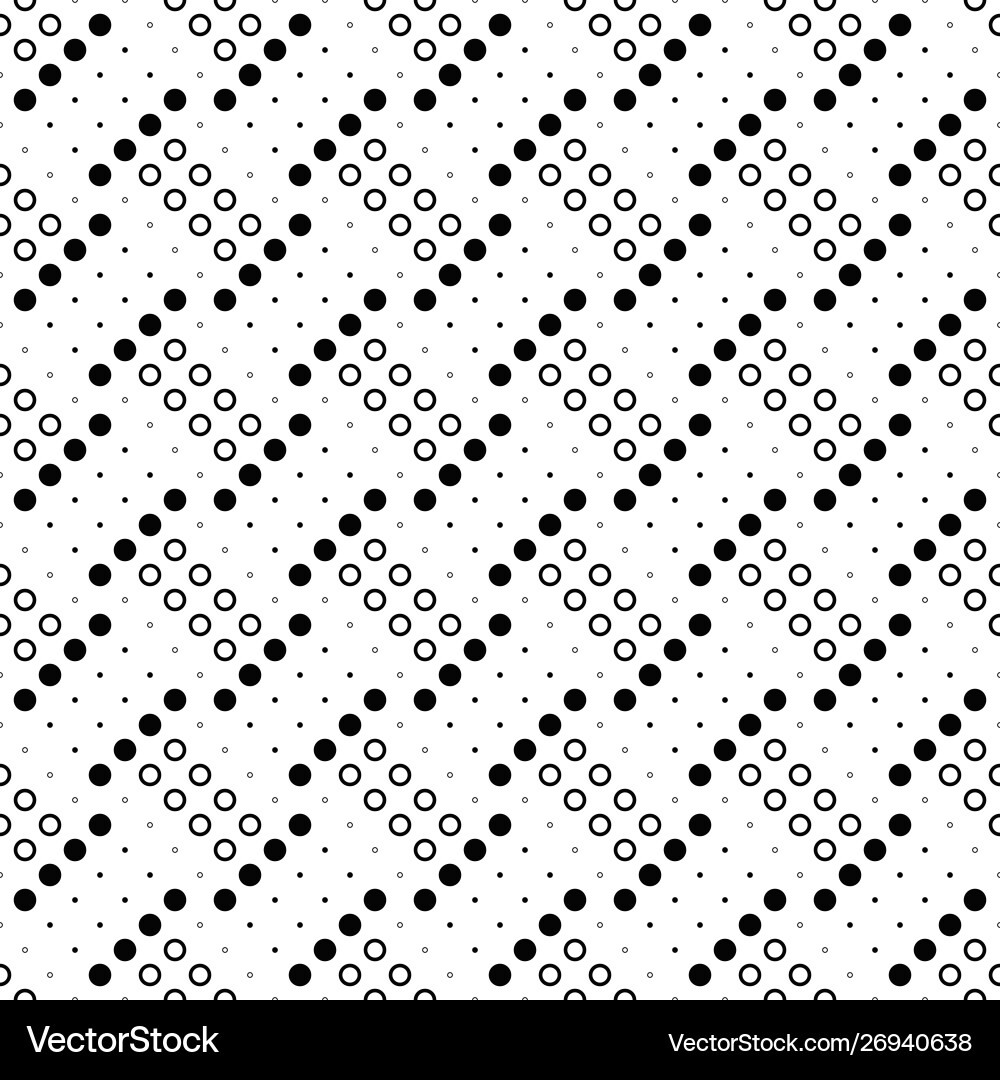 Geometrical circle pattern background - abstract vector image