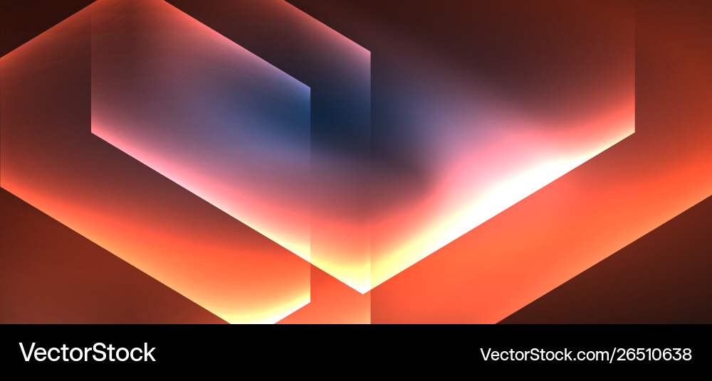 Neon shiny color lines background abstract Vector Image