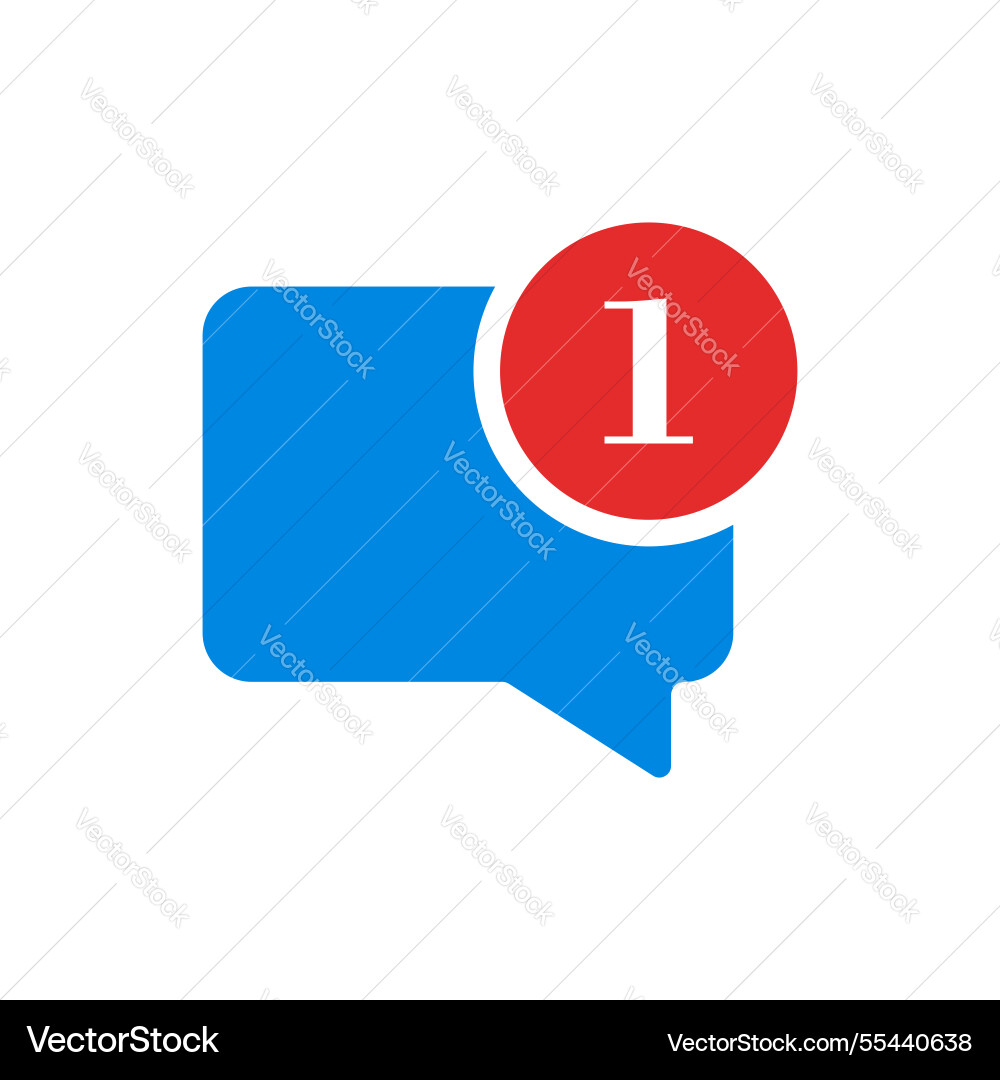 New message icon in flat style incoming inbox New message icon in flat style incoming inbox vector image
