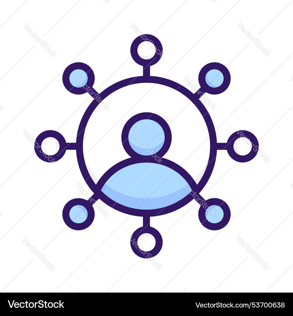 User network Vector Image