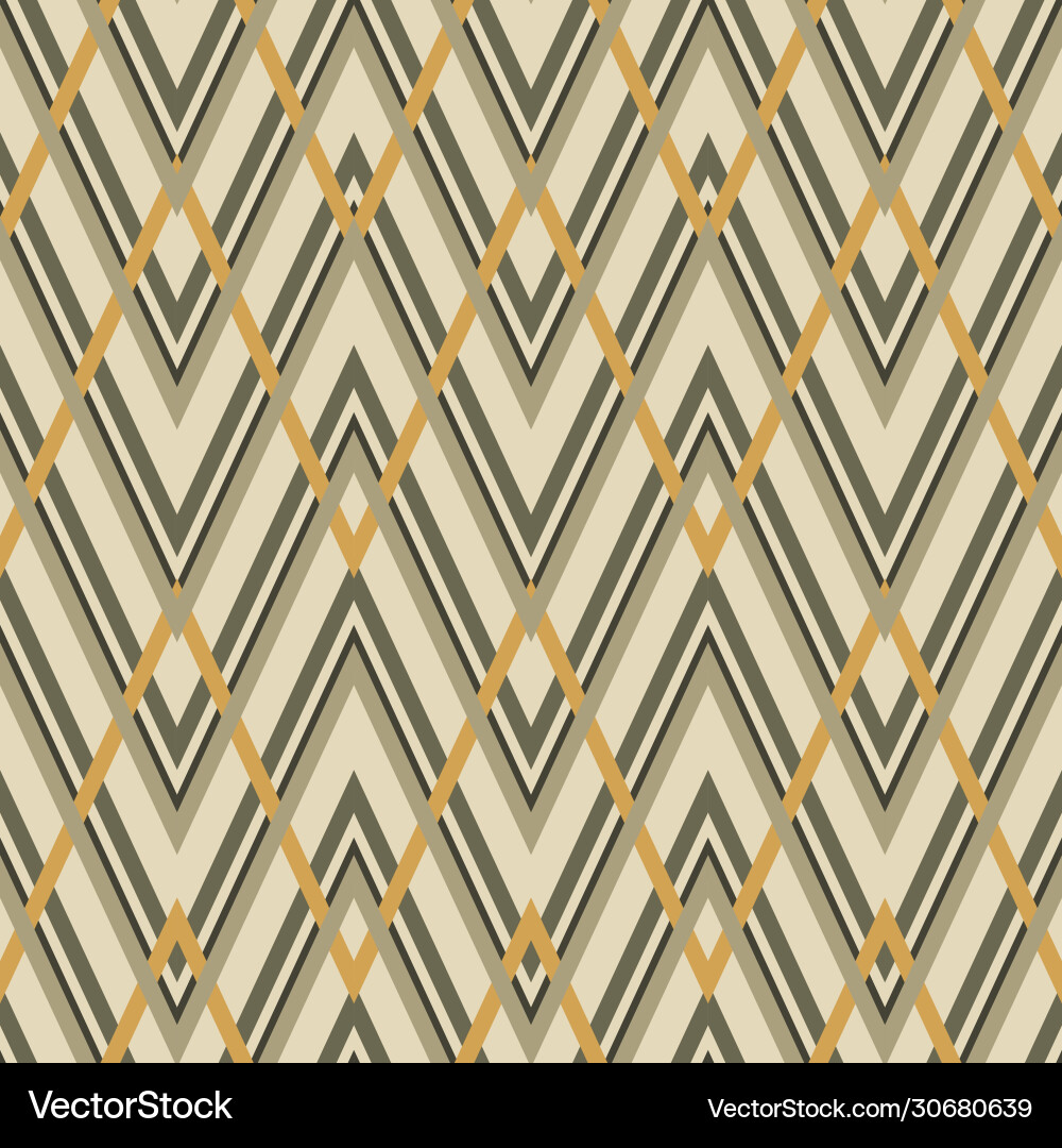 Geometric zigzag seamless pattern Geometric zigzag seamless pattern Vector Image