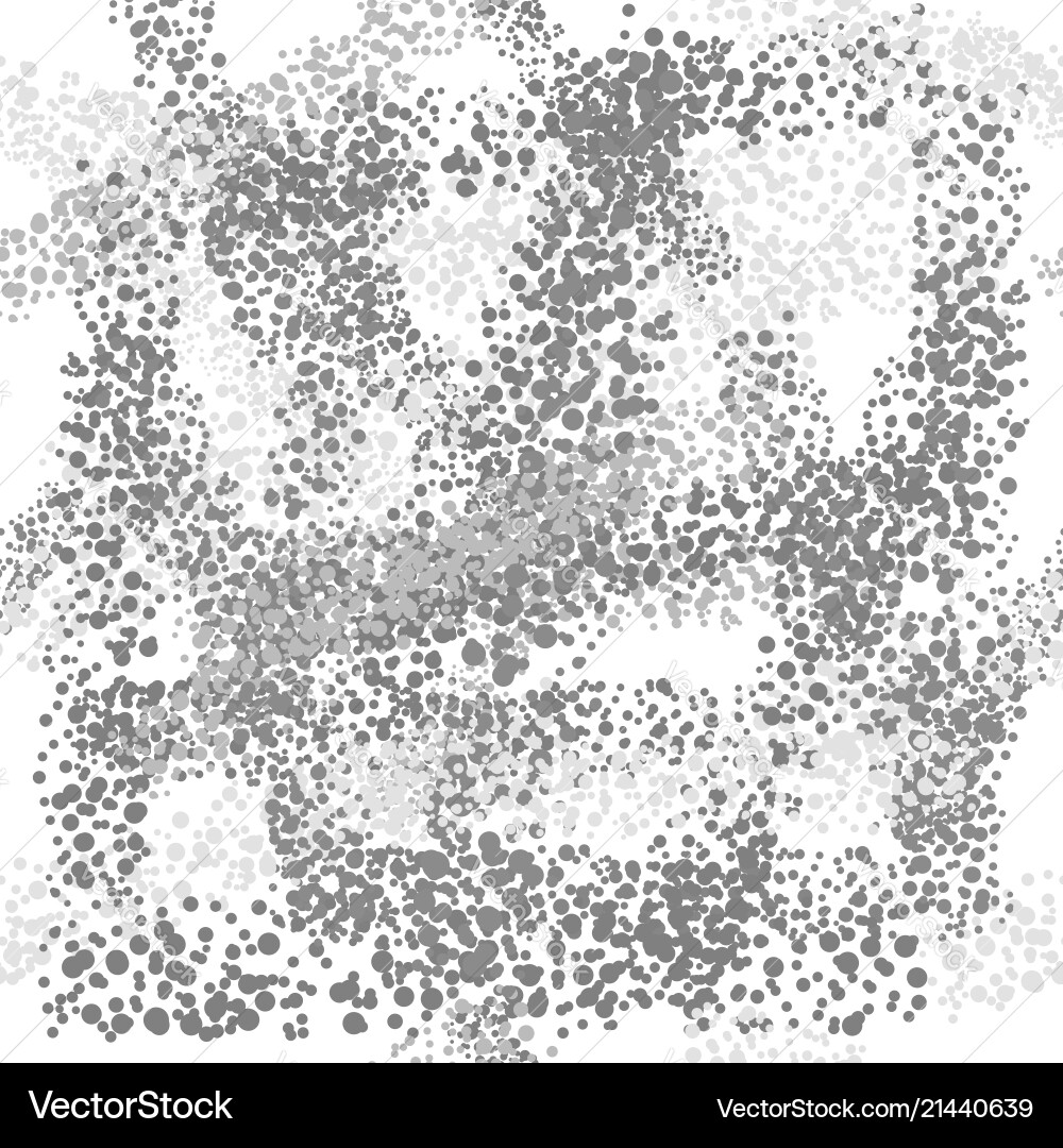 Grunge grey background seamless blob pattern vector image