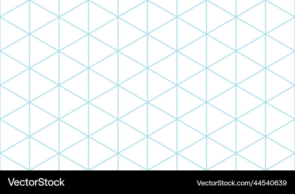 Isometric Grid Pattern vector image