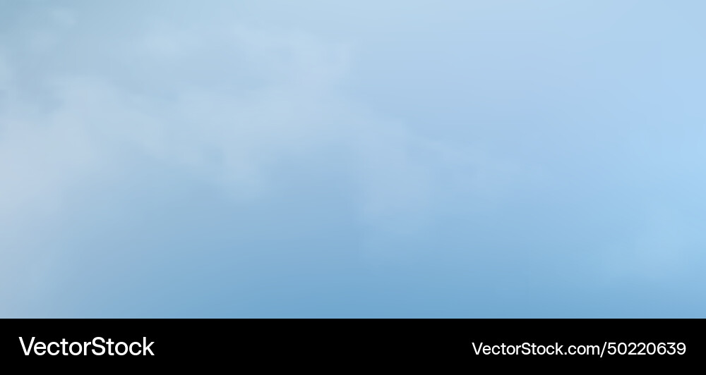 Modern colorful gradient background with clouds vector image