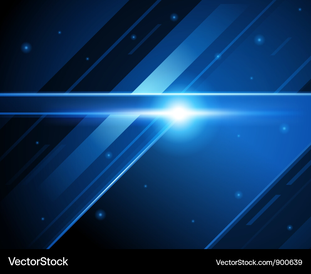 Modern Technology Lines Background Vector Image