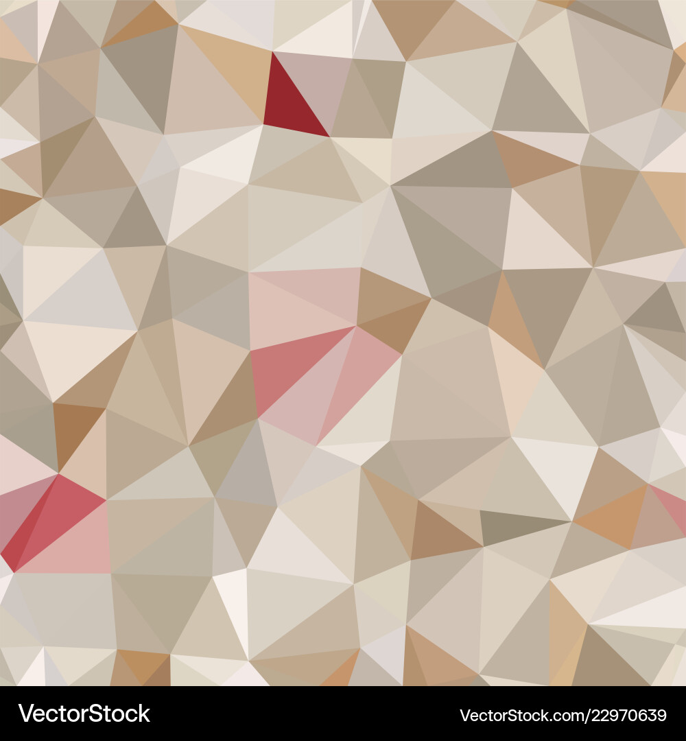 Triangular low poly mosaic abstract pattern vector image