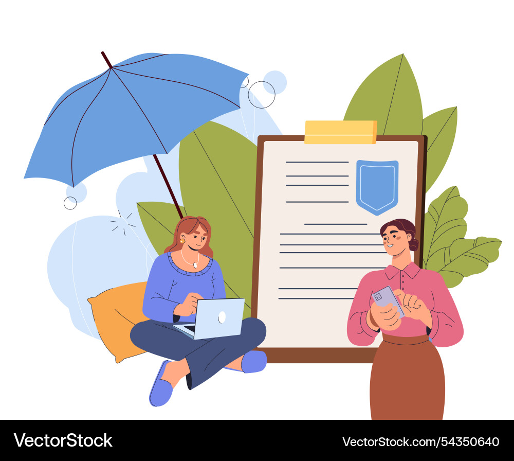 https://cdn.vectorstock.com/i/1000v/06/40/insurance-and-financial-protection-vector-54350640.jpg
