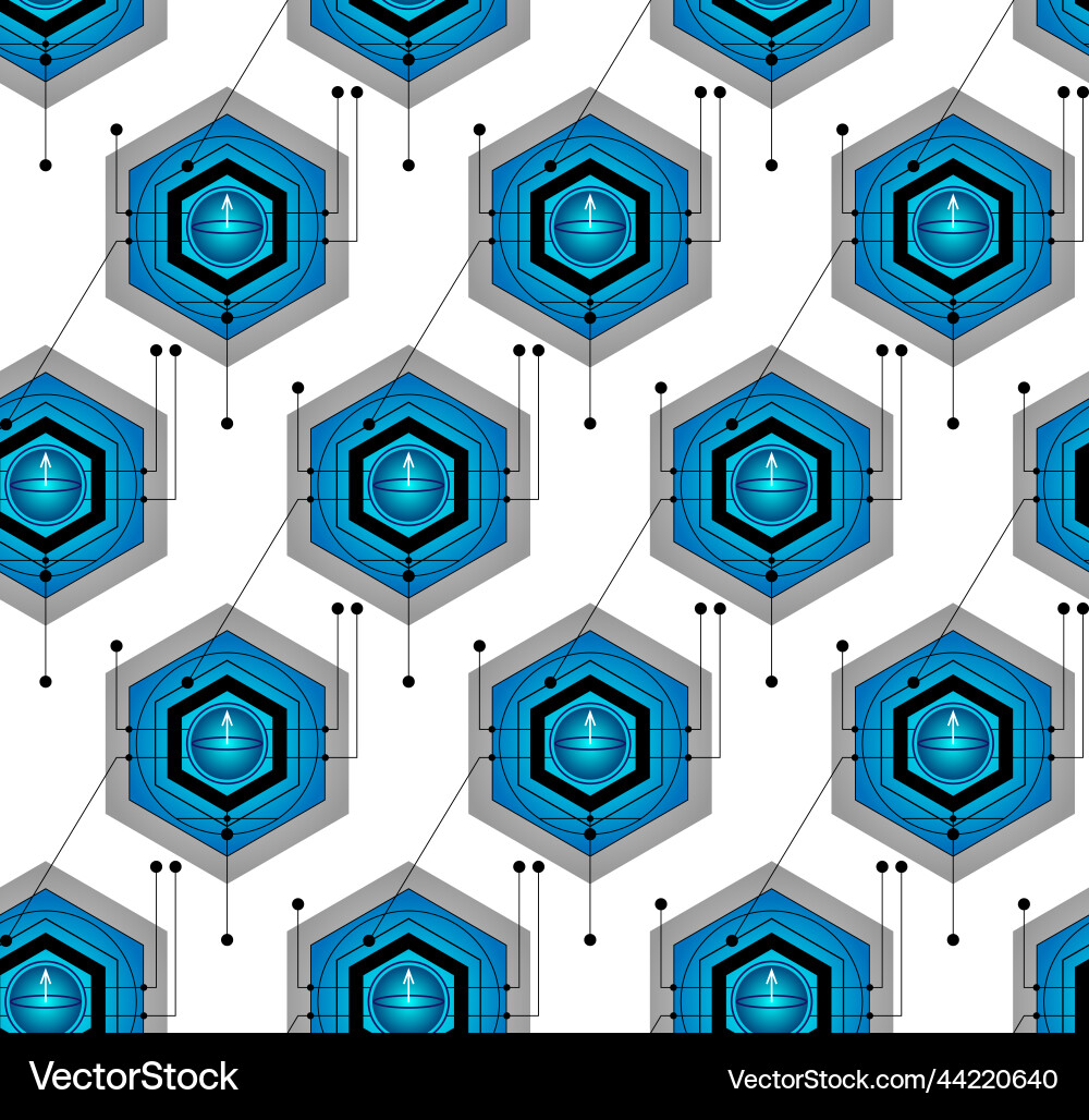 Quantum Computer Qubits nahtloses Muster - jede Quantum Computer Qubits nahtloses Muster - jede vektorbild