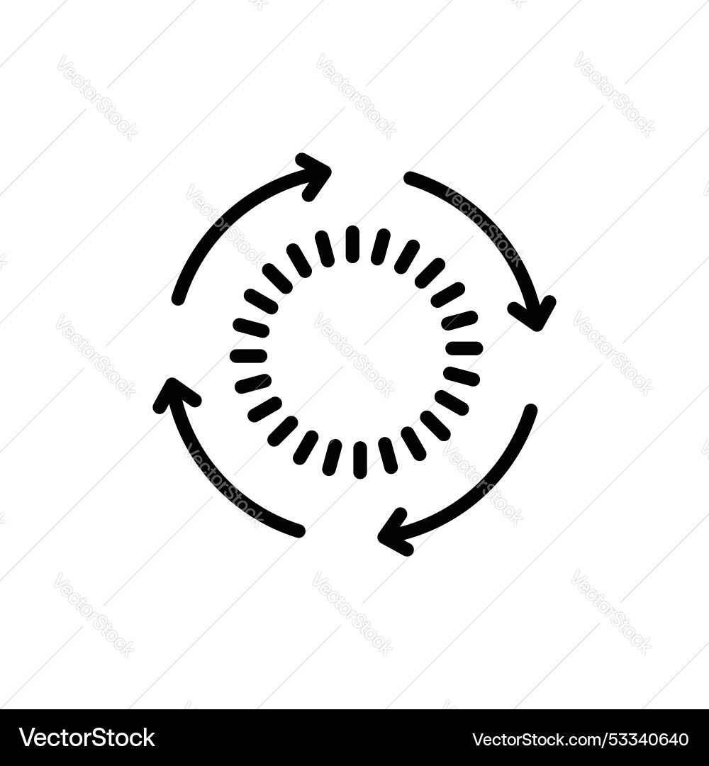 Sequential process icon set simultaneous Vector Image