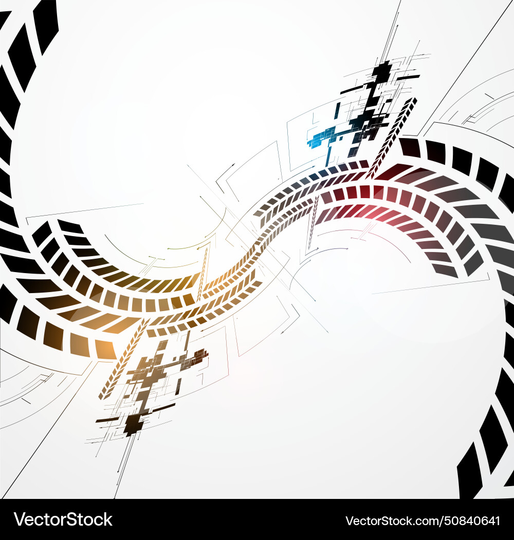 Abstract futuristic fade computer technology Abstract futuristic fade computer technology vector image