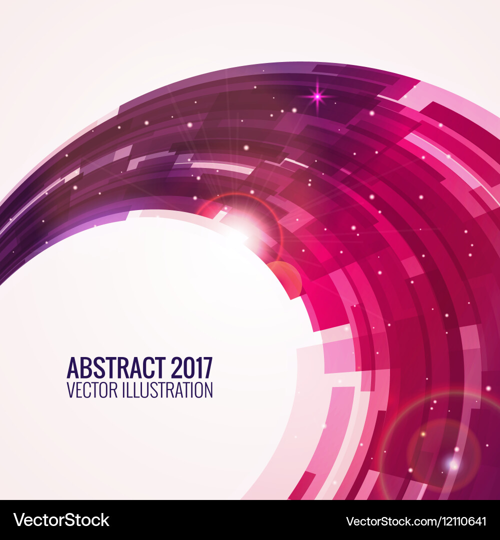 Abstraction in the form of a rainbow vector image