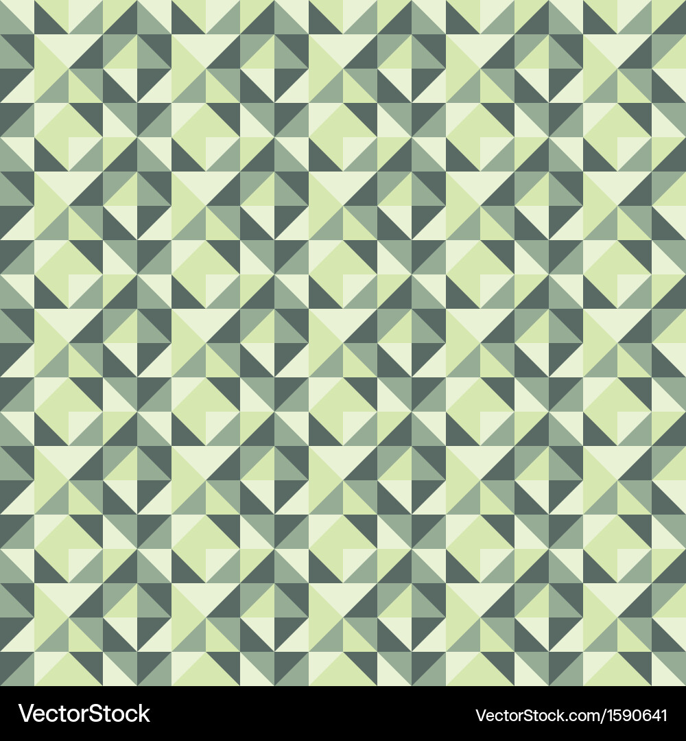 Seamless pattern with squares and triangles vector image