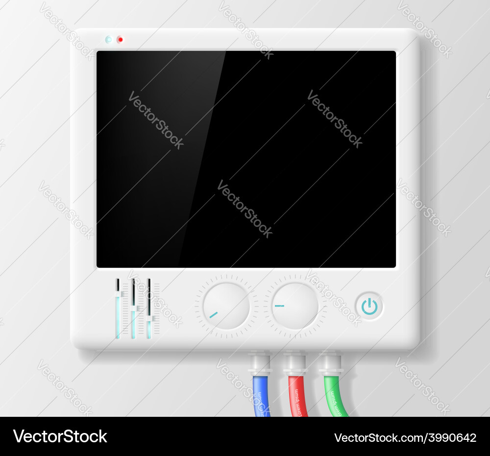 Digital device vector image