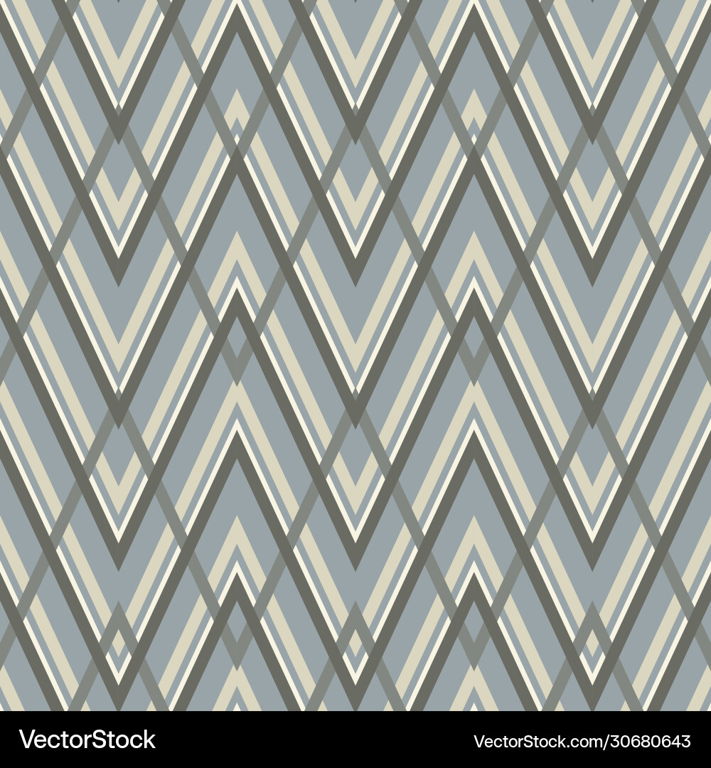 Geometric zigzag seamless pattern Geometric zigzag seamless pattern vector image