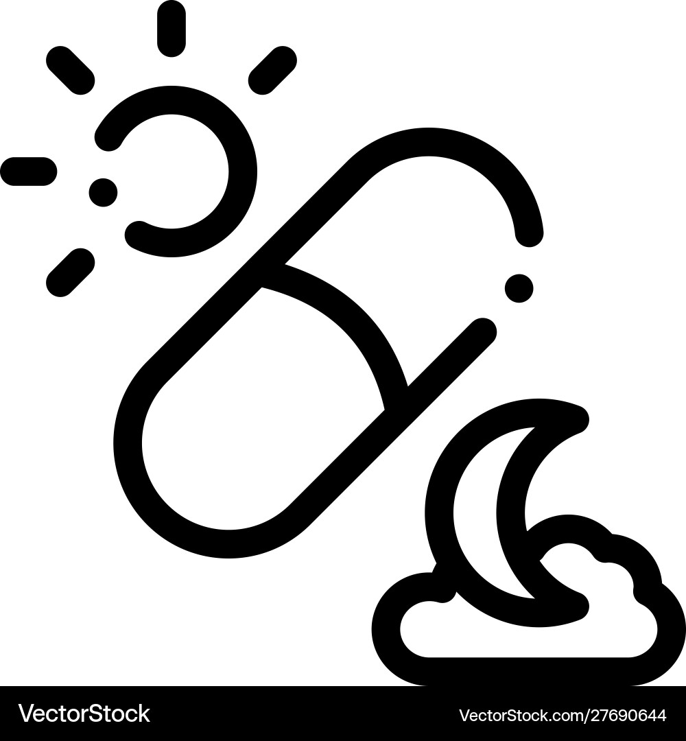 Photosynthesis and capsules supplements icon Photosynthesis and capsules supplements icon vector image