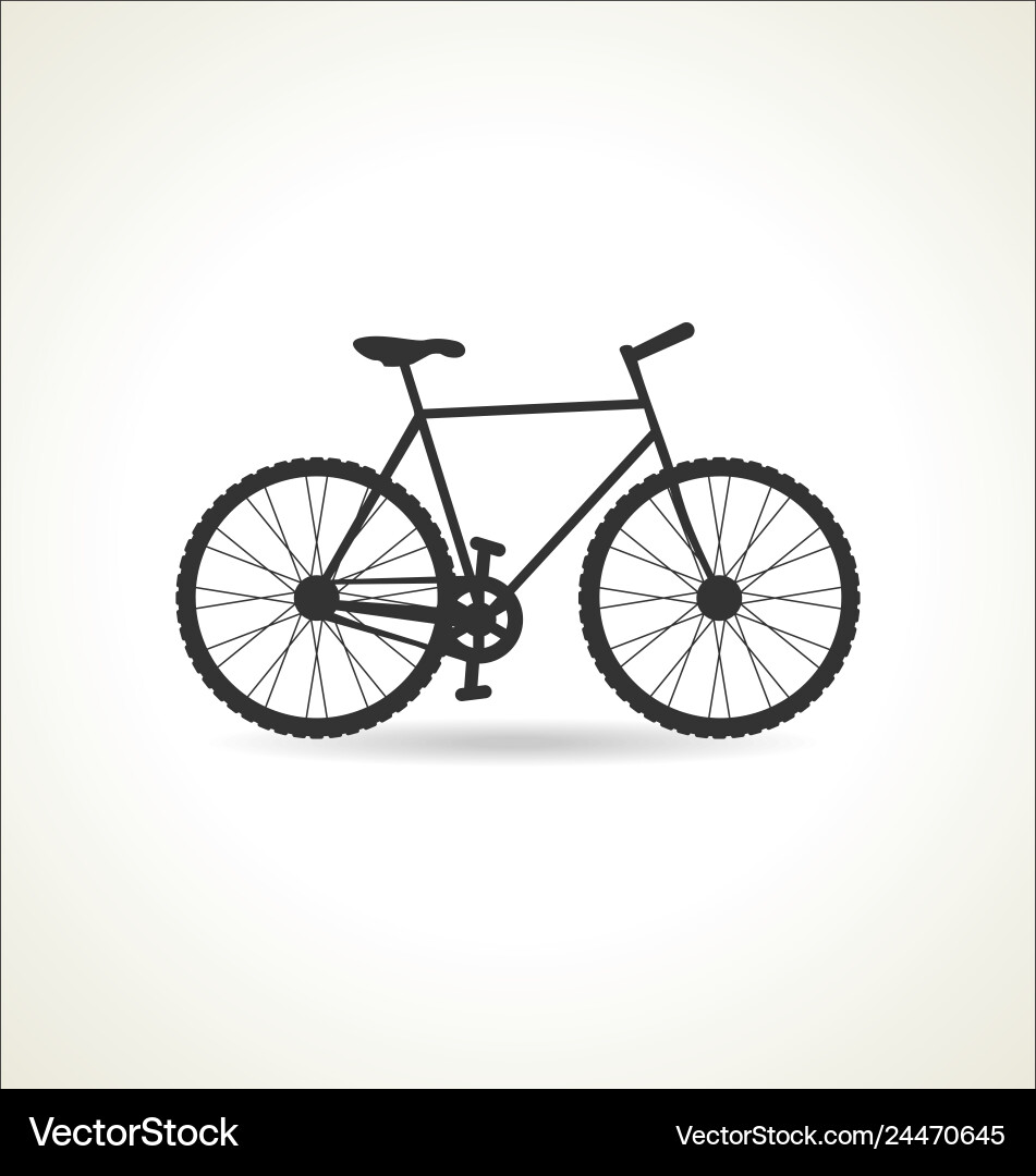 Bicycle Bicycle Vector Image