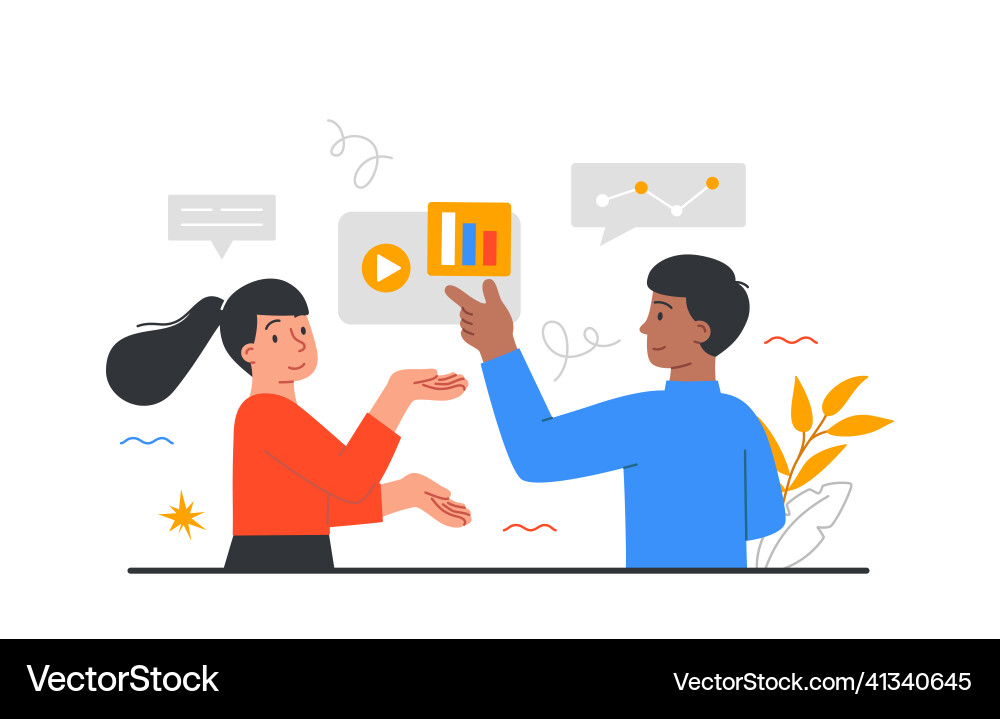 Developing computer software Vector Image